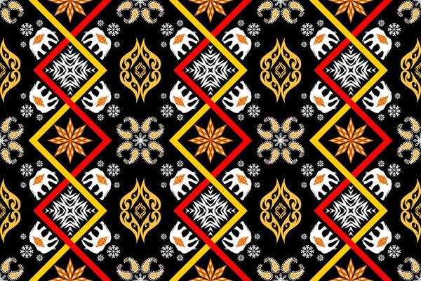 Beautiful embroidery.geometric ethnic oriental pattern traditional .Aztec style,abstract,vector,illustration.design for texture,fabric,clothing,wrapping,fashion,carpet,print.