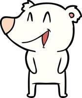 polar bear cartoon vector