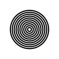 Circle Shape Composition for Background, Website, Ornate, Decoration, or Graphic Design Element. Vector Illustration