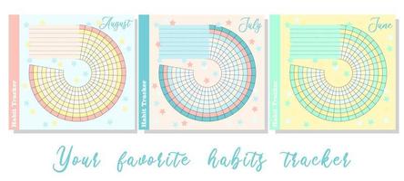 Habit Tracker Bullet Journal Graphic by Raw Vector · Creative Fabrica