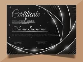 Promotion Certificate Template vector