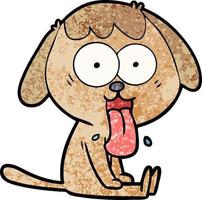 cute cartoon dog vector