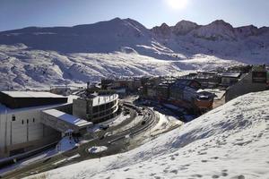 paisaje urbano de pas de la casa en andorra foto