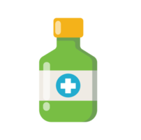 medizinflaschen apotheke illustration png