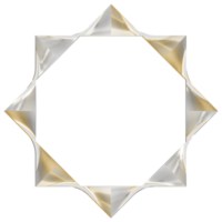 abstrakt 3d tolkning av guld sfär med kaotisk strukturera. trogen form. sci-fi bakgrund med trådmodell och klot png