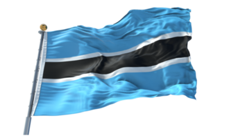 botswana vlag PNG