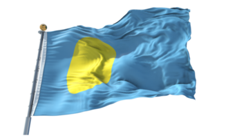 Palau Flag PNG