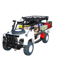 renderizado 3d de camioneta png