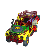 renderizado 3d de camioneta png