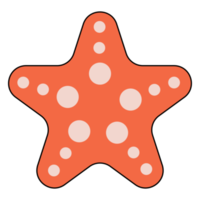 clipart cheio de estrelas do mar png