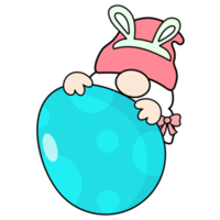 Gnomes Easter Filled clipart png