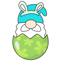 Gnomes Easter Filled clipart png