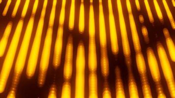 Abstract Orange Lights Bokeh equalizer bar Effect.Technology Particles Surface Grid.,3D model and illustration. photo