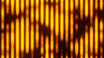 Abstract Orange Lights Bokeh equalizer bar Effect.Technology Particles Surface Grid.,3D model and illustration. photo