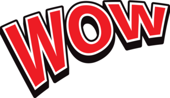 Wow expression Sign png