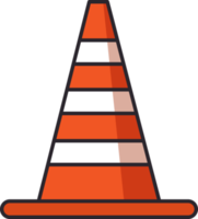 icono de señal de conos de tráfico png