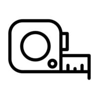 Measure Tape Icon Design vector