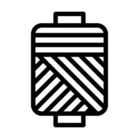 Bobbin Icon Design vector