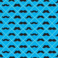 mustaches styles pattern vector