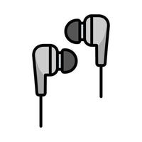 earbud icon vector design template