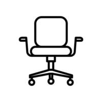 office armchair icon vector design template