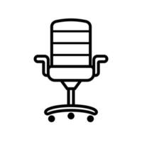 office armchair icon vector design template