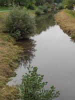 The city of Coesfeld at the river berkel in germany photo