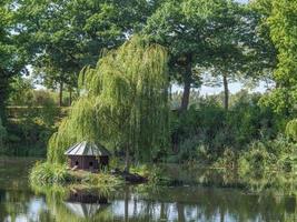 ciudad de doesburg en el río ijssel foto