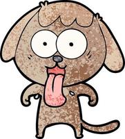 cute cartoon dog vector