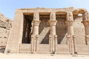 Building in Edfu Temple, Edfu, Egypt photo