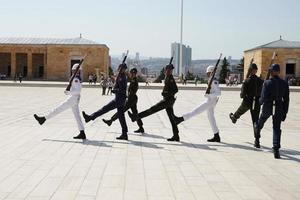 Anitkabir mausoleum of Mustafa Kemal Ataturk in Ankara, Turkiye photo