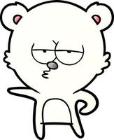 polar bear cartoon vector