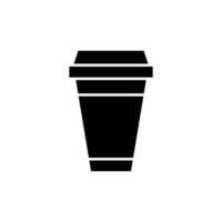 Paper cup icon vector design templates