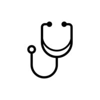 Stethoscope icon vector design templates