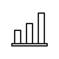 Chart icon vector design templates