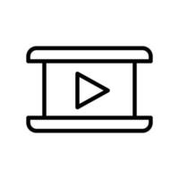 Video icon vector design templates