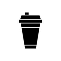 Paper cup icon vector design templates