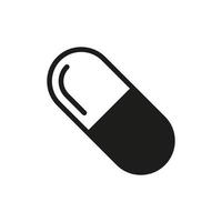 Pill icon vector design templates