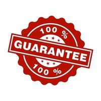 Guaranteed icon vector design templates