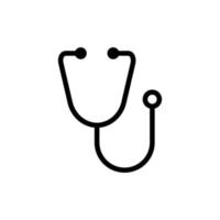 Stethoscope icon vector design templates