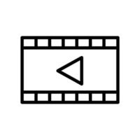 Video icon vector design templates