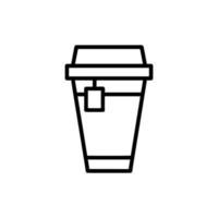 Paper cup icon vector design templates
