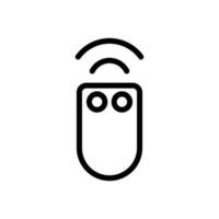 Remote icon vector design templates