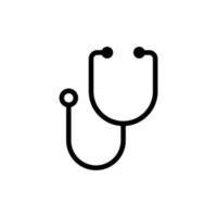 Stethoscope icon vector design templates