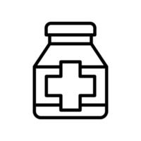 Bottle pill icon vector design templates