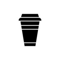 Paper cup icon vector design templates