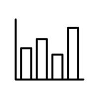 Chart icon vector design templates