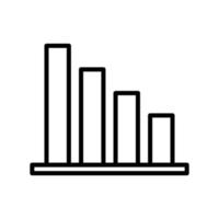 Chart icon vector design templates