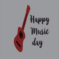 Different designs that can be used for the International Music Day, an event that takes place on October 1, 2022 vector