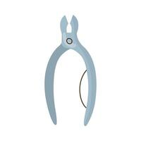 metal tweezers design vector